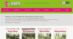 Desktop Screenshot of emf-buerotechnik.de